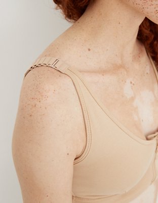 Slick Chicks Adaptive Wireless Zipper Bra - Sands