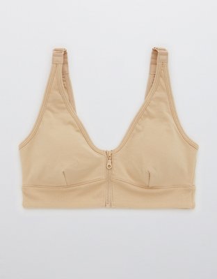 Slick Chicks Adaptive Wireless Zipper Bra - Sands