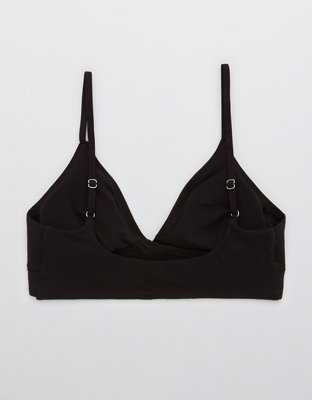 Slick Chicks Adaptive Lounge VELCRO® Brand Fasteners Bra - True Black