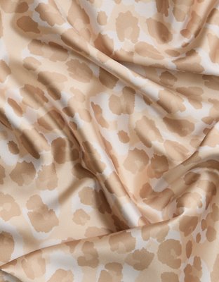 Kitsch Standard Satin Pillowcase - Brown
