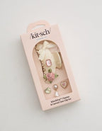 KitschPop™️ Curved Claw Clip & Charms - Multi