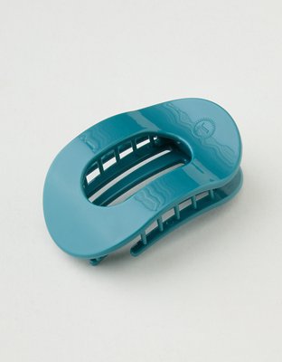 Teleties Large Flat Hair Clip - Teal