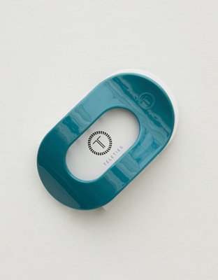 Teleties Large Flat Hair Clip - Teal