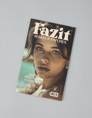 Fazit Gold Glitter Freckles Makeup Patches - White