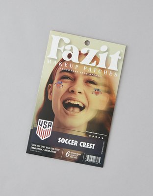 Fazit x U.S. Soccer Crest Makeup Patches - Multi