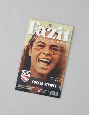 Fazit x U.S. Soccer Stripes Makeup Patches - Multi