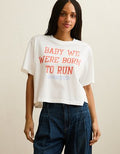 AE Boxy Bruce Springsteen Graphic T-Shirt - Fresh White