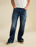 AE Baggy Bootcut Jean - Blue