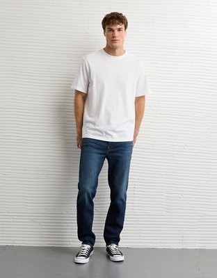 AE Athletic Straight Jean - Authentic Dark Indigo