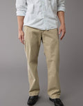 AE Flex Bootcut Lived-In Khaki Pant - Light Khaki