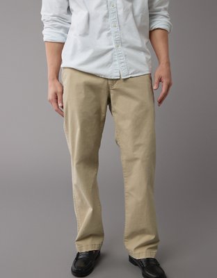 AE Flex Bootcut Lived-In Khaki Pant - Light Khaki