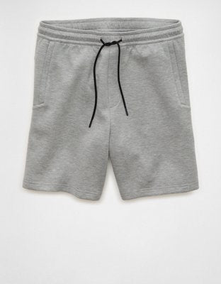 AE 24/7 Sweat Short - Heather Gray