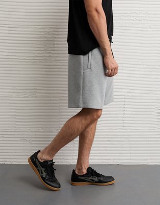 AE 24/7 Sweat Short - Heather Gray