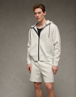 AE 24/7 Sweat Short - Heather Frost