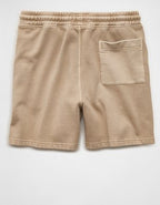 AE 5.5" Laidback Luxe Sweat Short - Dune Khaki
