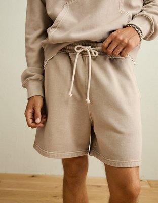 AE 5.5" Laidback Luxe Sweat Short - Dune Khaki