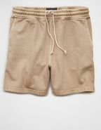 AE 5.5" Laidback Luxe Sweat Short - Dune Khaki