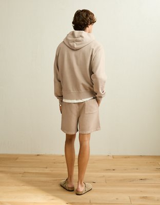 AE 5.5" Laidback Luxe Sweat Short - Dune Khaki
