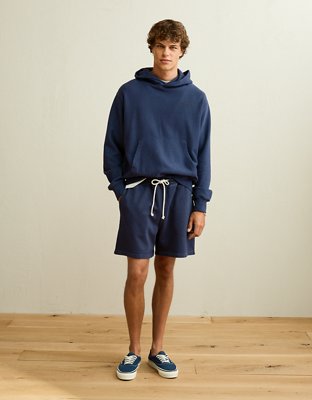 AE 5.5" Laidback Luxe Sweat Short - Navy