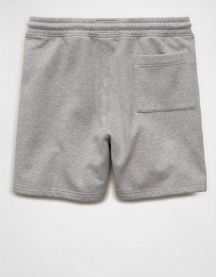AE 5.5" Laidback Luxe Sweat Short - Heather Gray