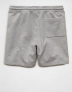 AE 5.5" Laidback Luxe Sweat Short - Heather Gray