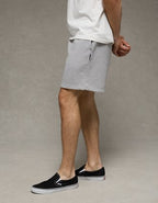 AE 5.5" Laidback Luxe Sweat Short - Heather Gray