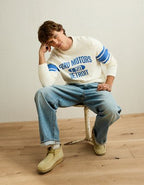 AE Ford Graphic Sweater - Frosty Cream
