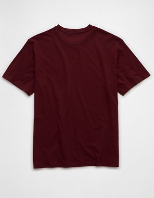 AE Lightweight Icon T-Shirt - Deep Burgundy