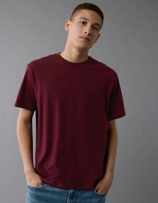 AE Lightweight Icon T-Shirt - Deep Burgundy