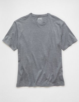 AE 24/7 Standard Fit Active T-Shirt - Gray