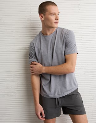 AE 24/7 Standard Fit Active T-Shirt - Gray