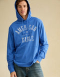 AE Standard Fit Lightweight Logo Graphic T-Shirt - Blue Vibe