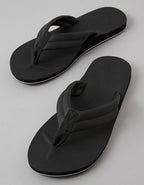 AE Leather Flip-Flop - Black