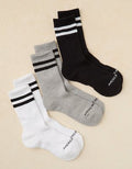 AE Terry Crew Socks - Dark Heather Gray