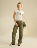 NFL Green Bay Packers Hey Baby Tee - Deep Forest