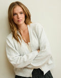 AE Whoa So Soft Cardigan Sweater - Heather Frost