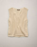 AE77 Premium Sweater Tank - Cream