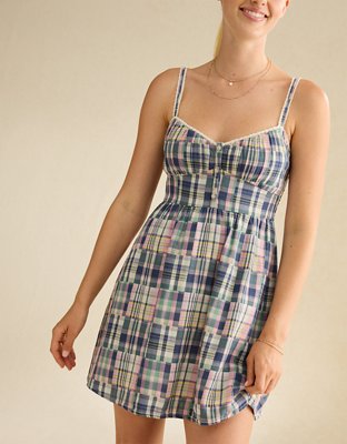 AE Babydoll Mini Dress - Multi
