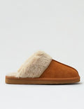 Minnetonka Women's Chesney Scuff Slipper - Brown