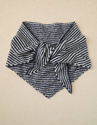 AE Whoa So Soft Triangle Scarf - Night Time Navy