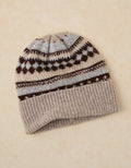 AE Fairisle Beanie - Brown