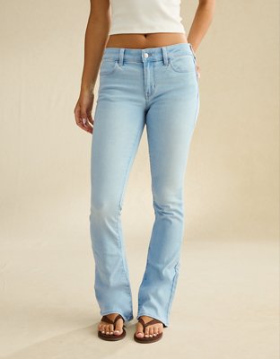 AE Low-Rise Kick Boot Jean - Light Wash