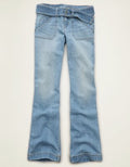 AE Super Low-Rise Kick Boot Jean - Skylight