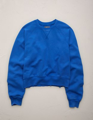 AE77 Fleece Crewneck Sweatshirt - Blue