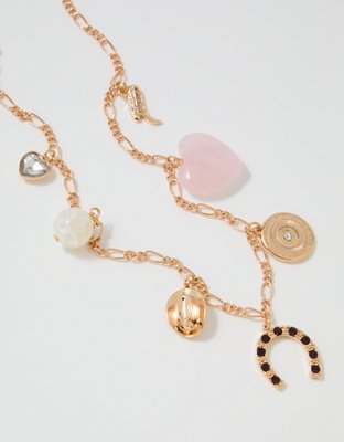 Aerie Western Charm Necklace - Gold