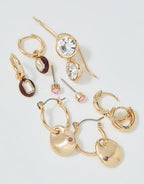 Aerie Candy Jewel Earring 5-Pack - Gold