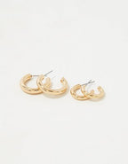 Aerie Hoop Earring 2-Pack - Gold