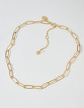 Aerie Chunky Paperclip Necklace - Gold