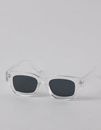 AEO Rectangular Thick Frame Sunglasses - Clear