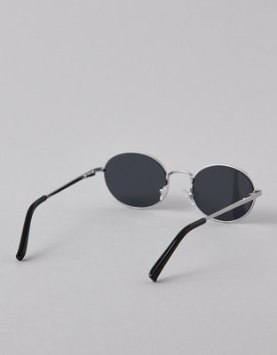 AE Oval Sunglasses - Silver